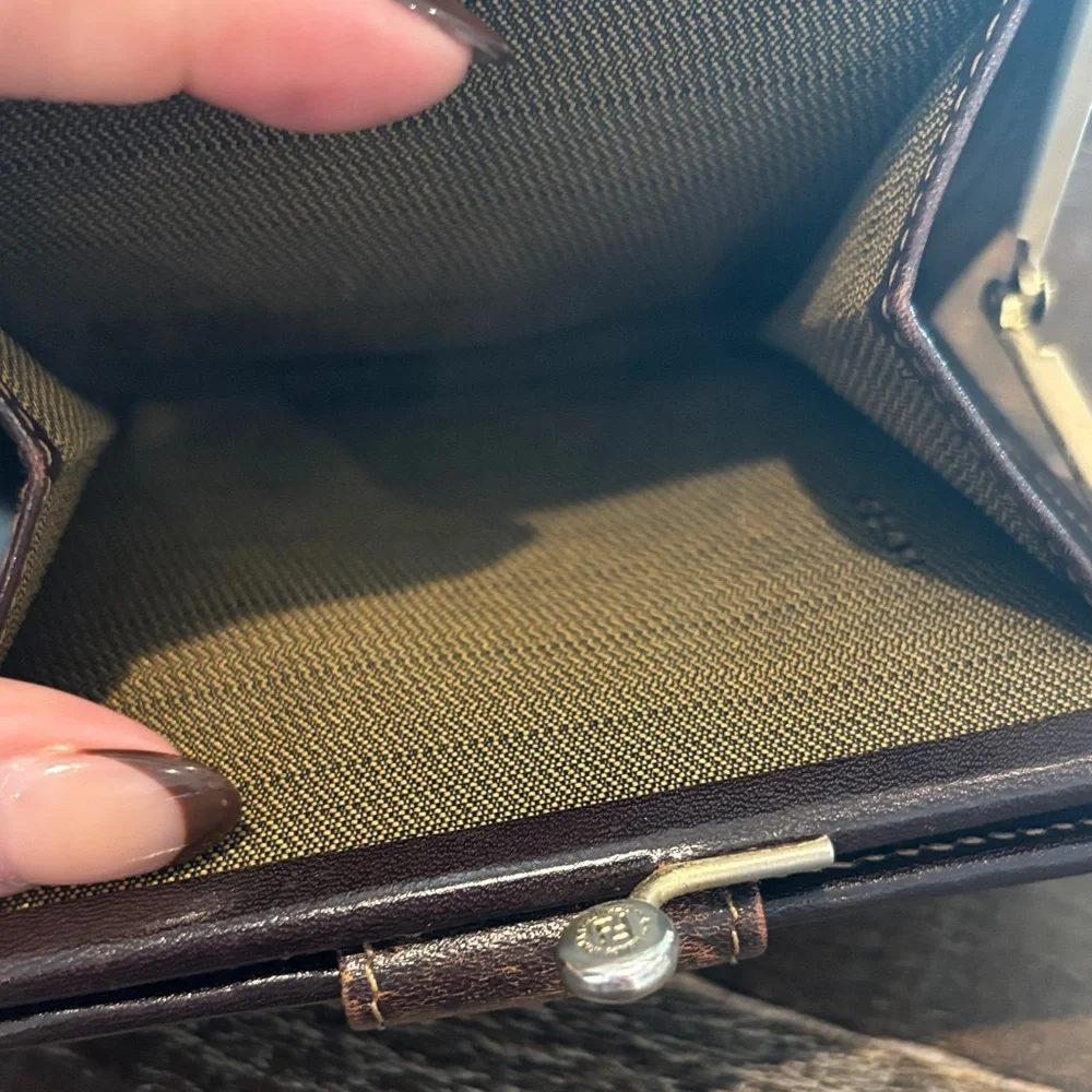 Fendi Zucca Wallet vintage